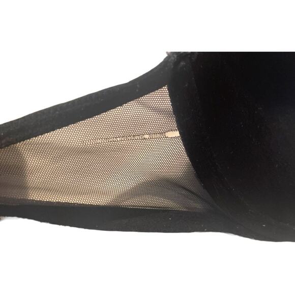 34D Victoria’s Secret Dream Angels Black Lace Push Up Bra - Picture 6 of 7